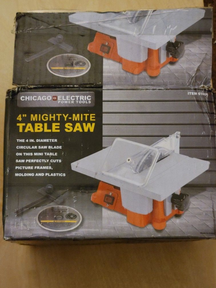 4" Mighty-Mite Table Saw