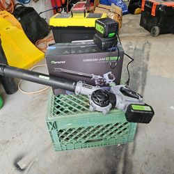 Comchoi High Power Cordless Leaf Blower Works Great In Chandler 