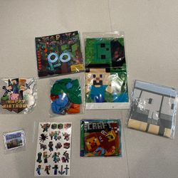 Mindcraft Birthday Supplies ✨New✨