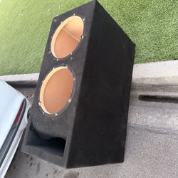 Double 12” Subwoofer Box
