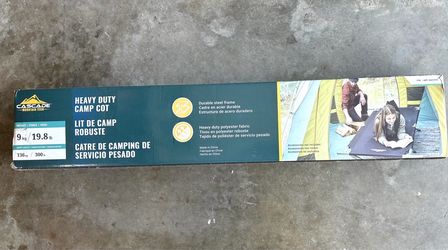 Sleeping cot/ New / for camping or guest bed