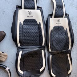 Leather seat covers