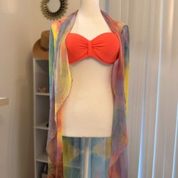 swimsuit with a flared top