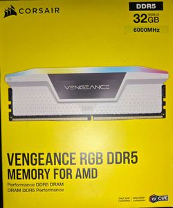 Corsair Vengeance DDR5 32GB(2 X 16gb) 6000 CL30 White