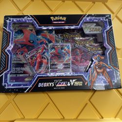 Pokemon Deoxys Vmax & Vstar Battle Box