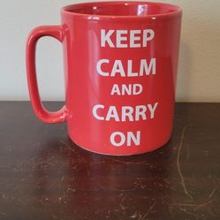 Keep Calm And Carry On Coffee Mug