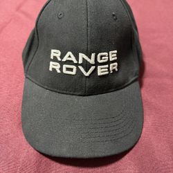 Range Rover Black  Hat Size M/L  Baseball Sports Cap