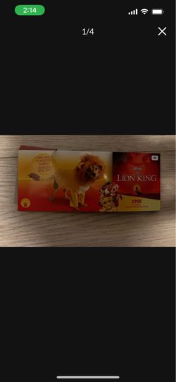 Lion King Simba Dog Costume