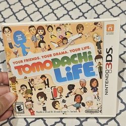 Tomodachi Life Nintendo 3DS Complete Authentic