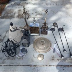 Table Lamps & Light Fixtures Resellers 10 pc Lot
