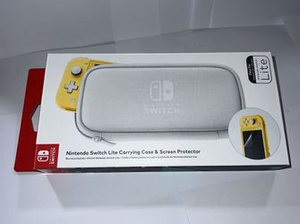 Nintendo Switch Lite Carrying Case And Screen Protector