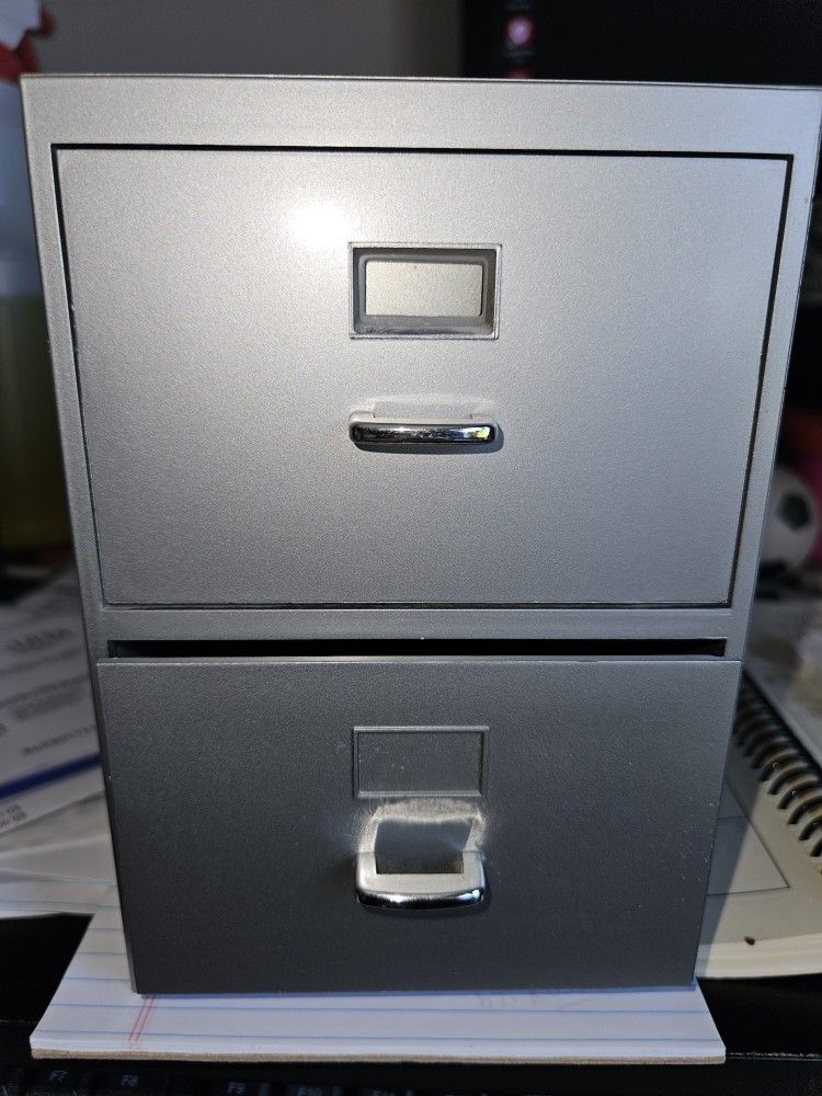 Mini Filing Cabinet Name Card Holder