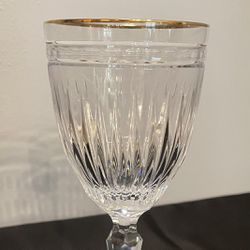 Waterford Crystal Marquis Gold Water Goblets