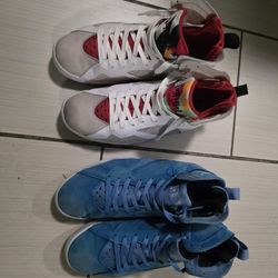 Jordan 7 Size 12 Two Pairs For 100