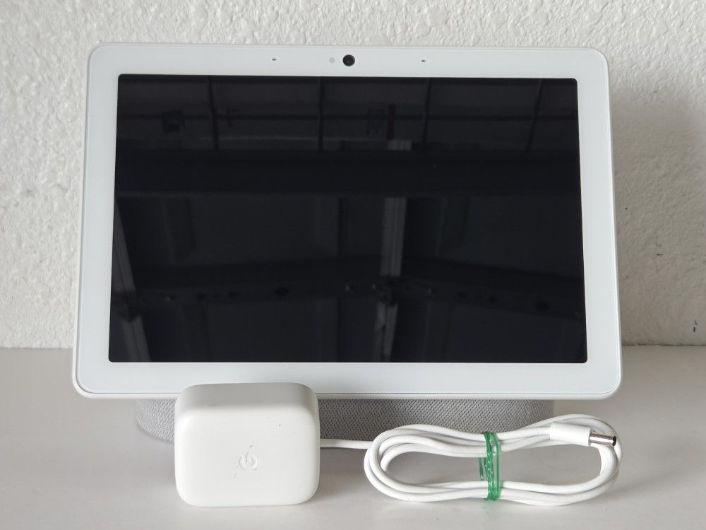 Google Nest Hub Max 10" Smart Home Display - Chalk White - H2A