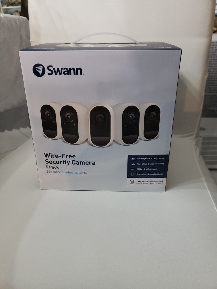 Swann Wire -FREE Security Camera 5 Pack