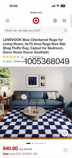 New target rug