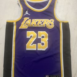 Purple Lakers Jersey Lebron James M
