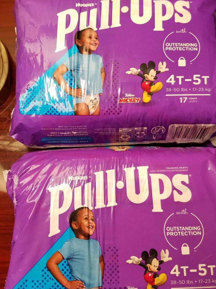 HUGGIES PULL-UPS SIZE 4T-5T $13 For ALL
