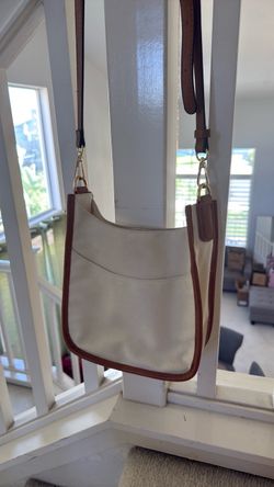 Canvas Shoulder Bag - $5