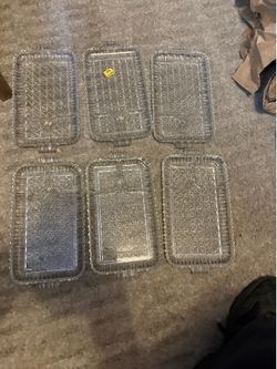 Serving trays 1950s all 6 for $40
