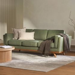 Article Timber 90" Sofa Couch