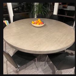 72” round table By Restoration Hardware