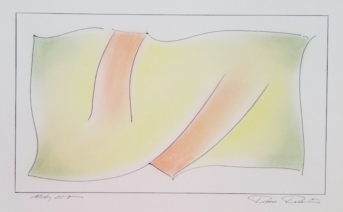 Mixed media on paper
