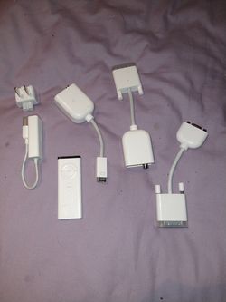 Lot of apple cables