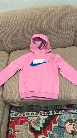 Girls Nike Pink sweater size large