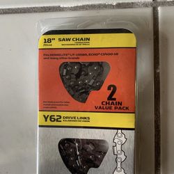 Power are Y62 18” chainsaw chains 2 pack