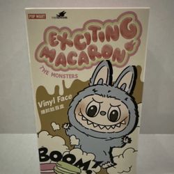 Pop Mart Labubu Sesame Bean The Monsters Exciting Macaron SEALED