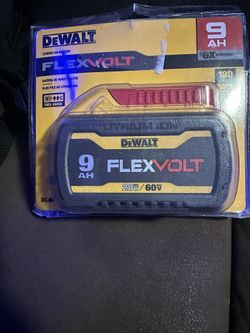 Dewalt FLEXVOLT 20V/60V MAX Lithium-Ion 9.0Ah Battery