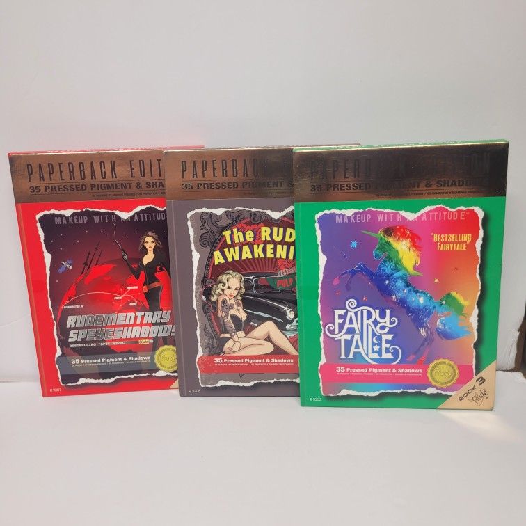Rude. Cosmetic Eye Shadow Pallettes