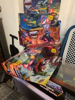He man and Funko pops