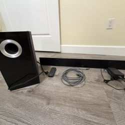 Toshiba Sound Bar, Subwoofer