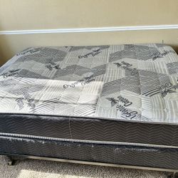 Box Spring And Matress 