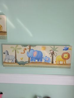 KIDS WALL ART. SET OF 2 PIECE