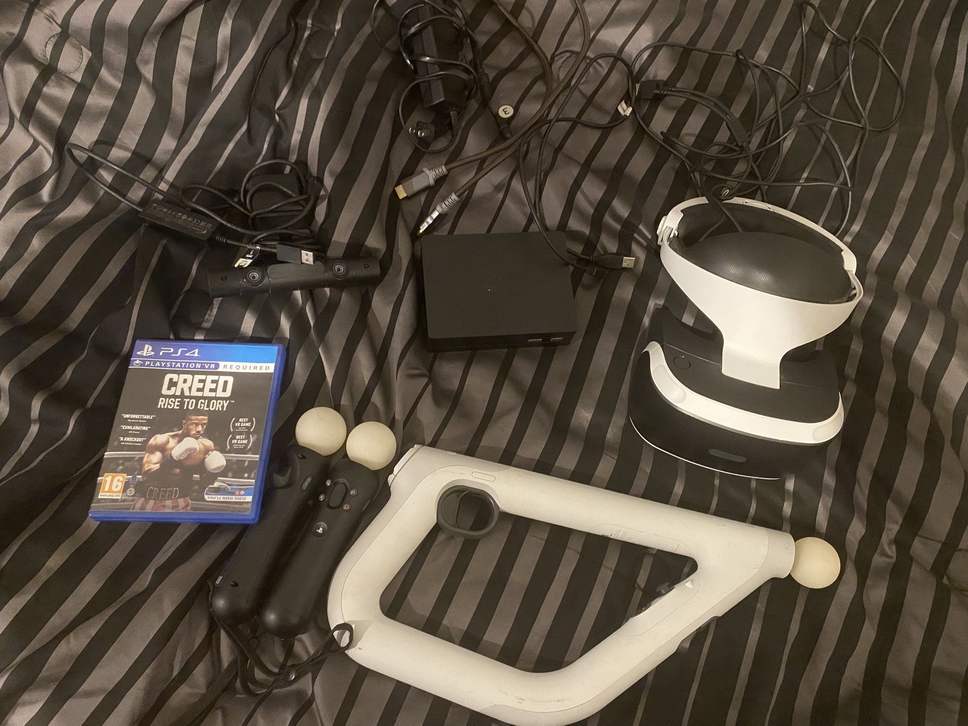 PlayStation virtual reality set up