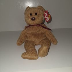 1 of 5

Ty Beanie Babies Curly The Bear Plush  Multiple Errors- Excellent!


