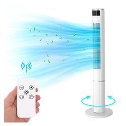 43" Oscillating Tower Fan Bladeless