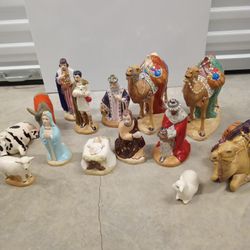 Ceramic Nativity Set 