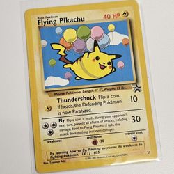 Flying Pikachu WoTc Promo 