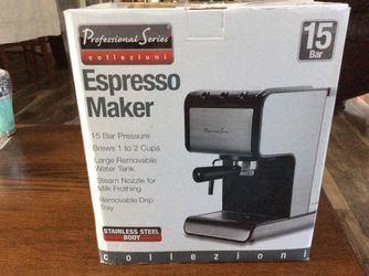 Brand new professional series, espresso maker
