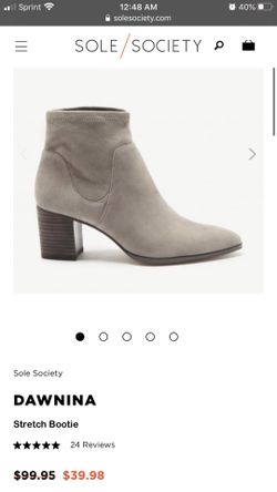 Dawnina stretch booties