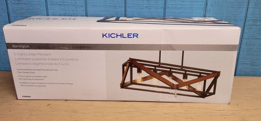 Kichler Barrington 5-Light Linear Pendant -BRAND NEW