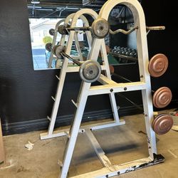 Curl Bar Rack