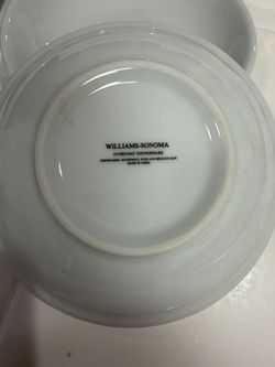 Williams-Sonoma Everyday White — 6 saucers