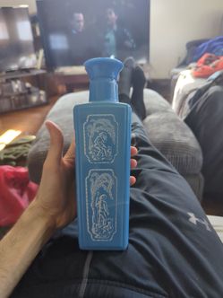 Jim Beam 1965 Blue Shepard and Dog Wedgewood