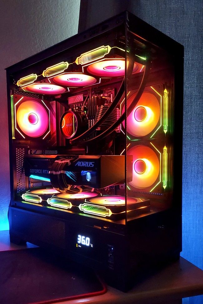 💥New Custom NZXT Gaming PC! Ryzen 5 7600! RTX 3070 Ti! 32GB DDR5! 1TB M.2! Wifi! Windows 11!🎮